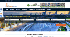 Desktop Screenshot of buynoidaproperty.com